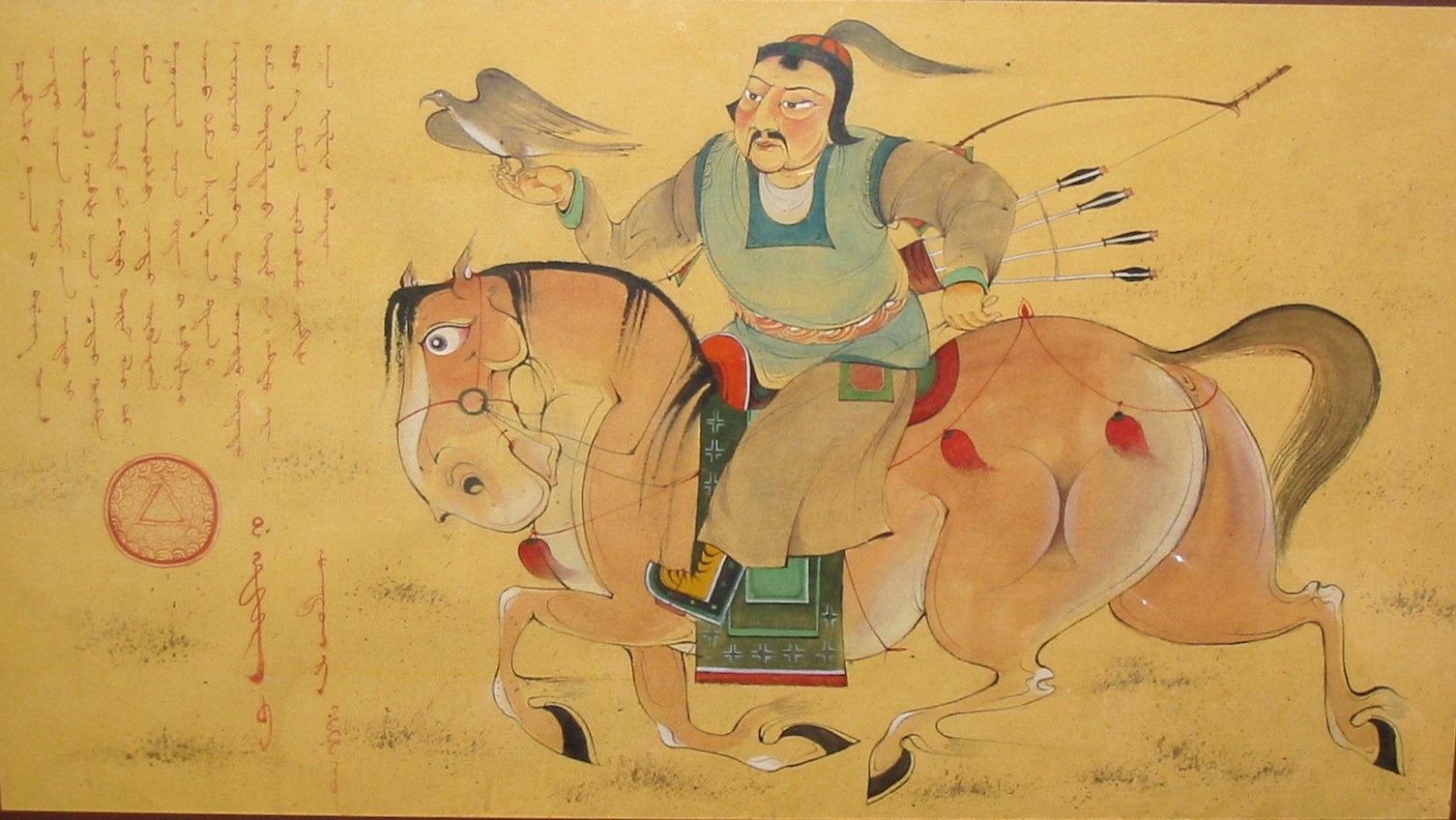 1506x848 Stephen Bodio's Querencia Fat Horses - Mongolian Horse Painting