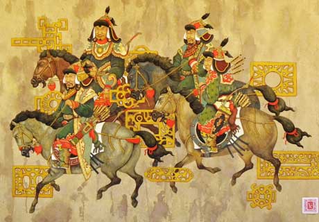 460x320 Mongolia Then And Now Virginia Science Amp Technology Campus - Mongolian Painting