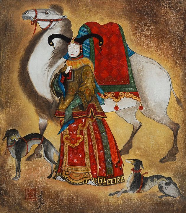 Mongolian Painting at Explore collection of