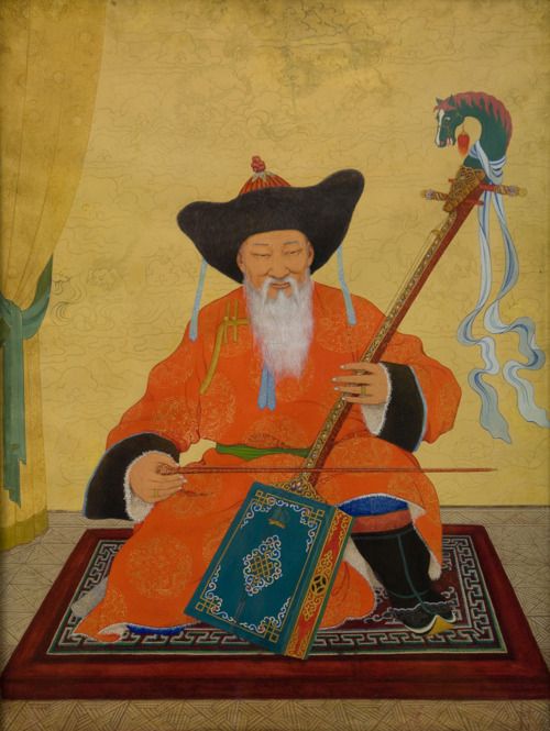500x665 Adamthenorman Mongol Zurag A Traditional Style Of Mongolian - Mongolian Painting