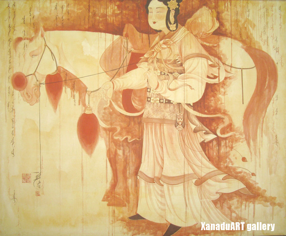 933x768 Traditional Mongolian Painting Xanaduart Gallery - Mongolian Painting