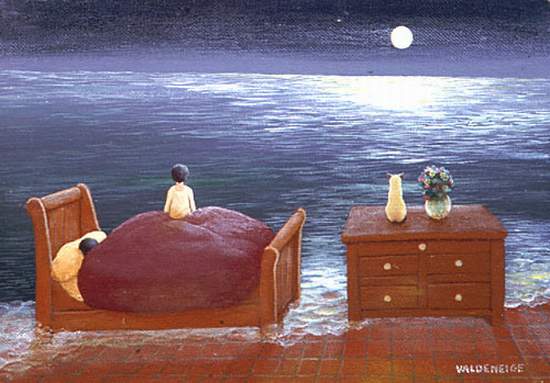 550x383 Monique Valdeneige French Artist ~ Blog Of An Art Admirer - Monique Painting