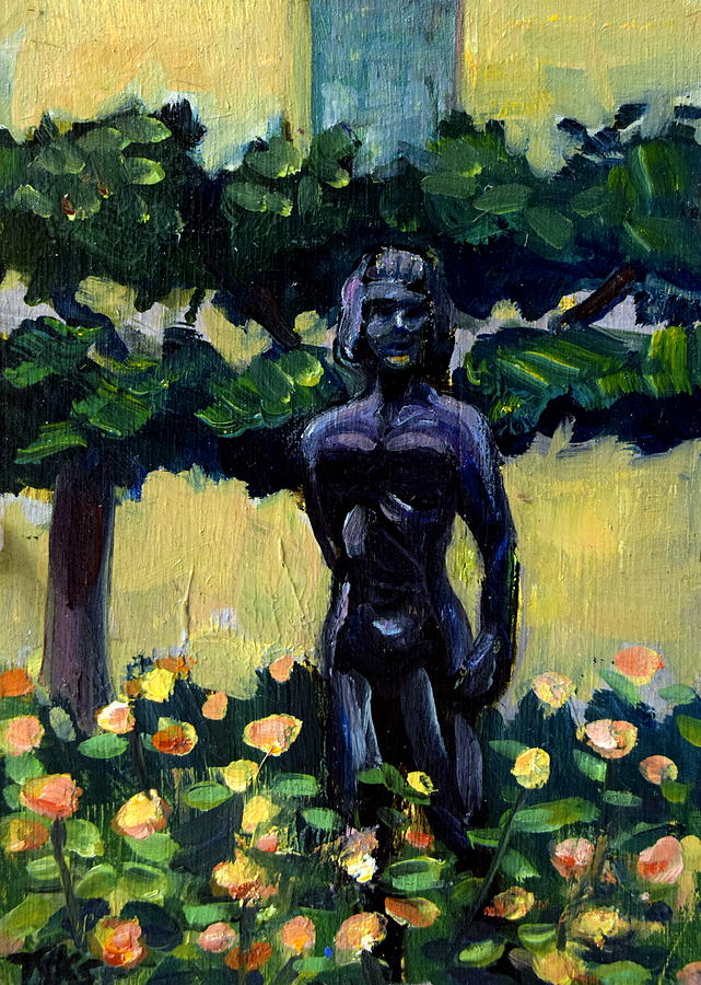 641x900 Paris Strong Femme Painting By Monique Sarkessian - Monique Painting