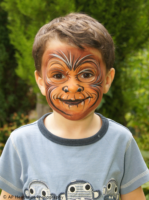 Monkey Face Painting at Explore collection of