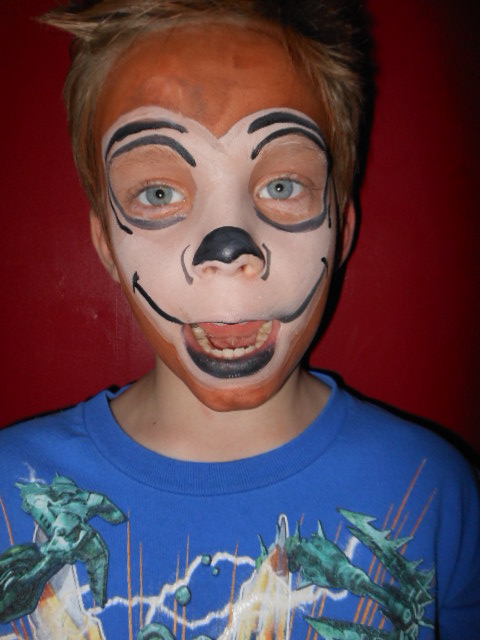 480x640 Maui Face Painting Makeup And Talent Hawaii - Monkey Face Painting