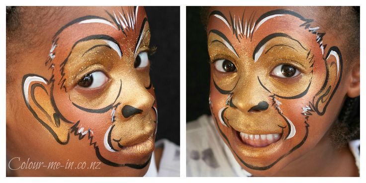 736x368 Monkey Face Painting - Monkey Face Painting