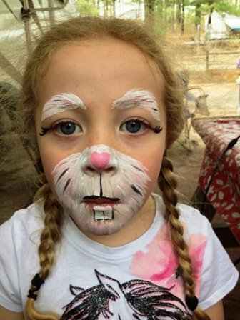 336x448 Face - Monkey Face Painting