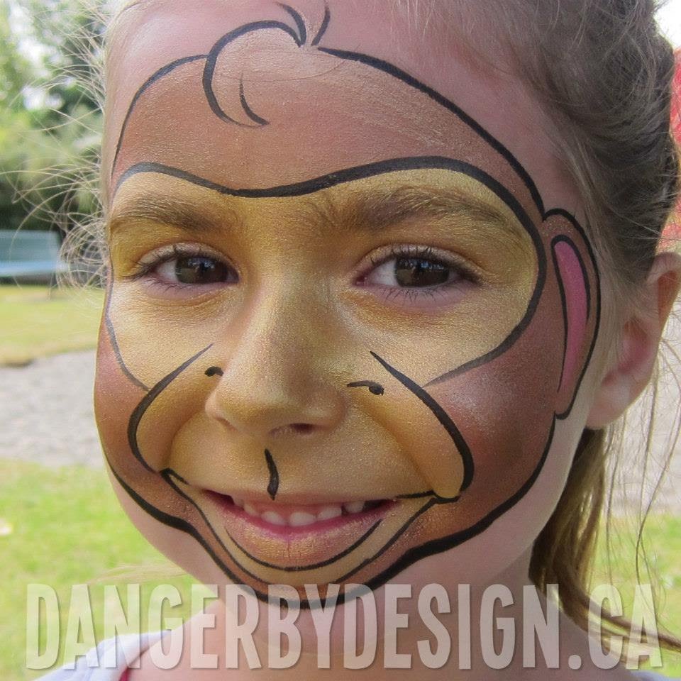 Monkey Face Painting at Explore collection of