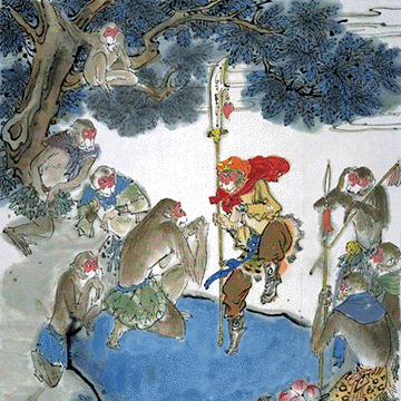 360x360 Monkey King Page 16 - Monkey King Painting