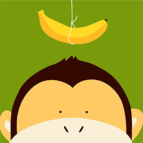 500x500 Diy Oil Painting Kit For Kids Paint By Number - Monkey Painting For Kids