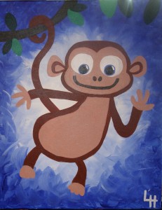231x300 Event Monkey Business - Monkey Painting For Kids