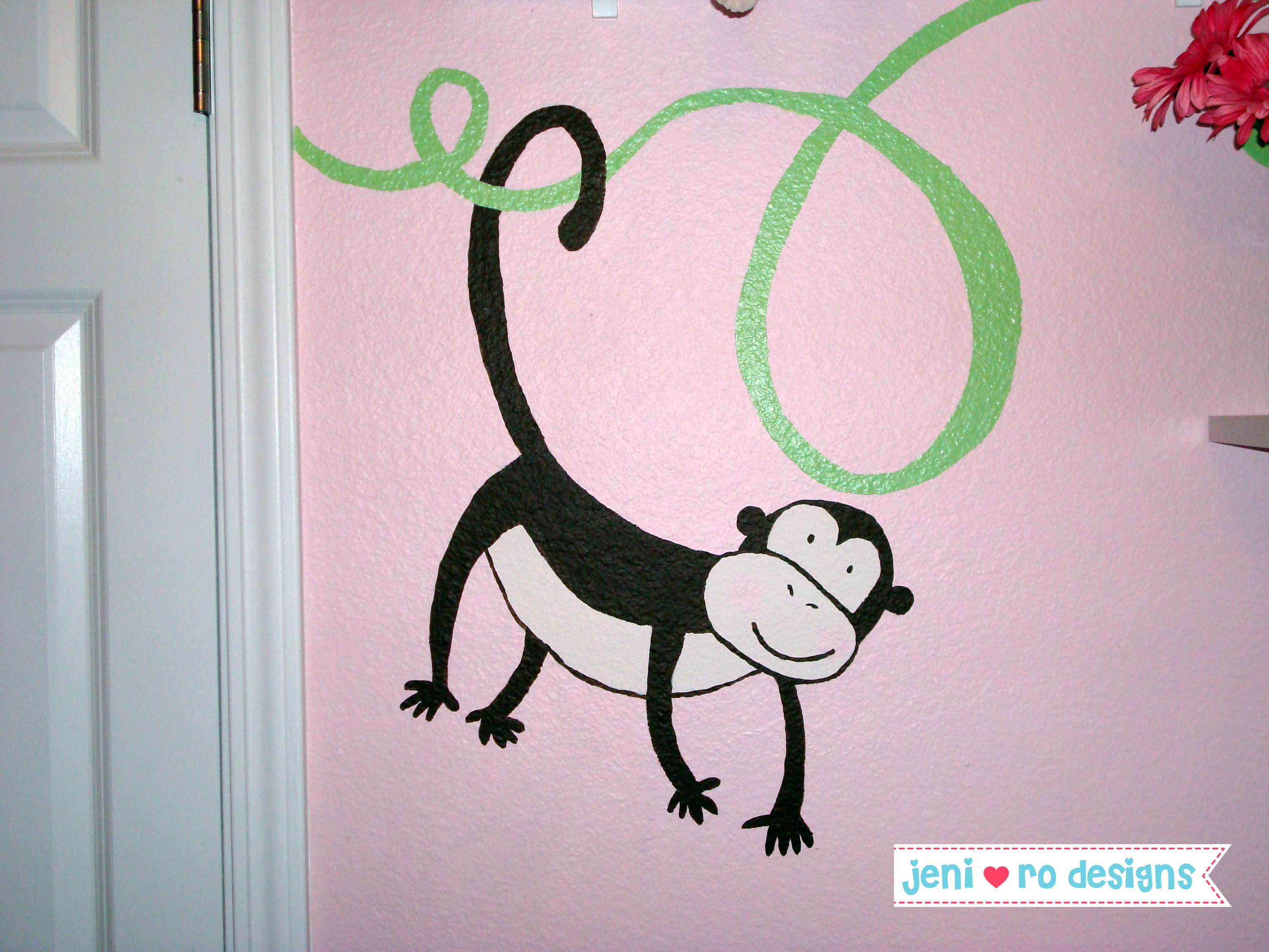 3072x2304 My 1st Nursery Design Miss O's Baby Room - Monkey Painting For Nursery