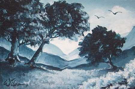 450x299 Painting Challenge In Mono Color 1212012 Cynthia G. Wilson - Mono Color Painting