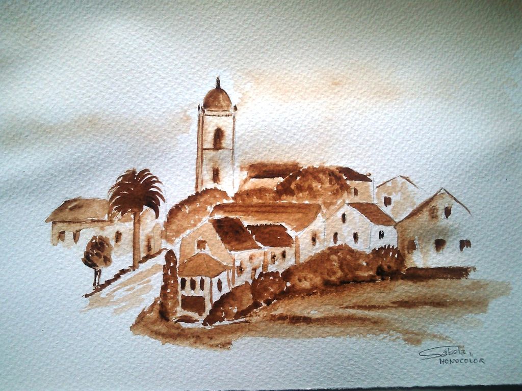 1024x768 San Juan (Monocolor)ejercicio Tema 7 Isabel Perez - Mono Color Painting