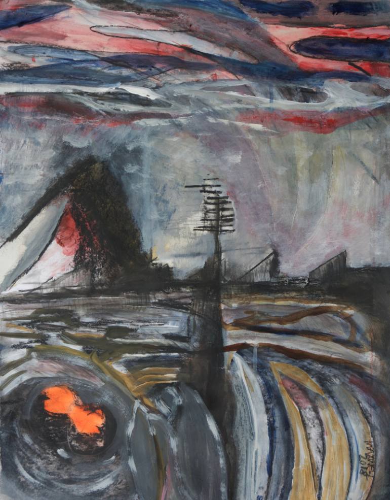 770x985 Saatchi Art The Years In Mono Painting By David Maxwell - Mono Painting