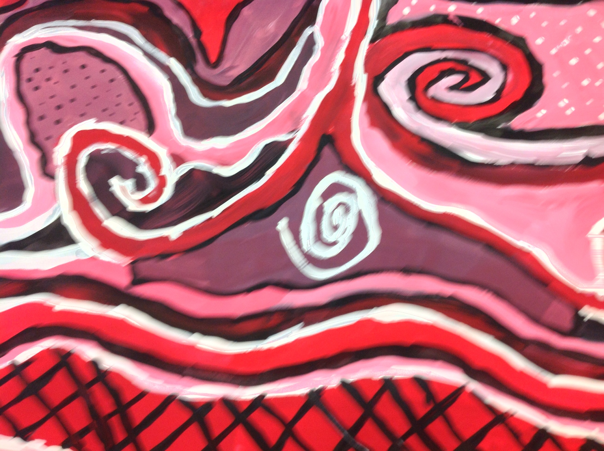 2048x1530 Jones 5th Grade Monochromatic Abstract Paintings Mrs. Yang's Art - Monochromatic Abstract Painting