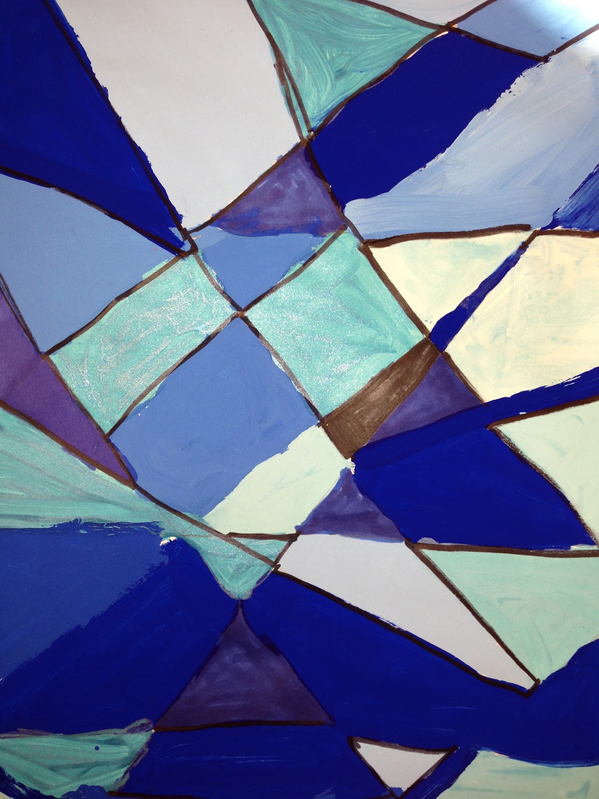 1200x1600 Lessons - Monochromatic Abstract Painting