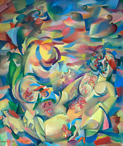 254x300 Monochromatic Color Paintings - Monochromatic Color Painting