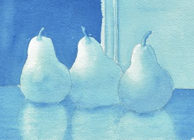 400x290 Watercolor Basic Techniques - Monochromatic Color Painting