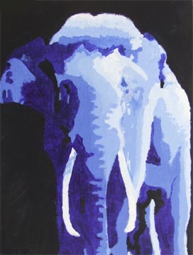 272x360 Monochromatic Painting Fish Project - Monochromatic Painting