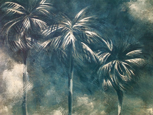 519x389 How To Choose The Color Scheme Or Color Palette For Your Acrylic - Monochromatic Tree Painting