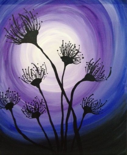 417x509 Image Result For Monochromatic Tree Painting Art - Monochromatic Tree Painting