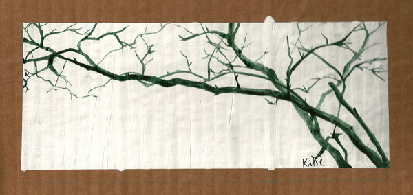 600x284 Monochromatic Tree Painting 1 By Katie6590 - Monochromatic Tree Painting