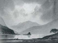 236x176 14 Best Monochrome Landscapes Images On Paisajes - Monochrome Landscape Painting