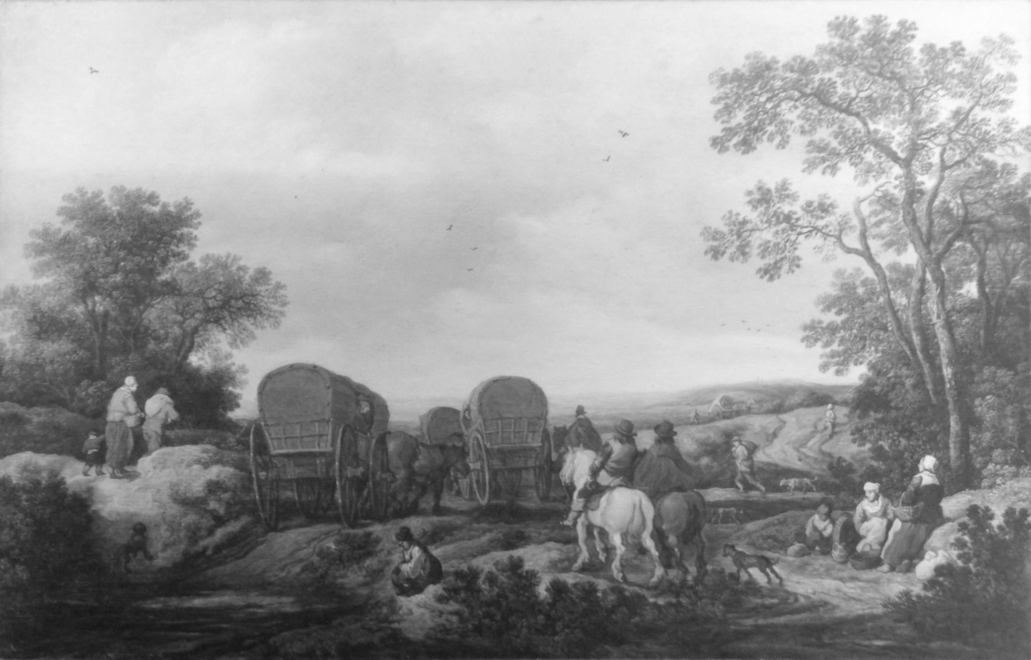 2048x1310 Pieter De Molijn A Dutch Painter And The Art Market - Monochrome Landscape Painting