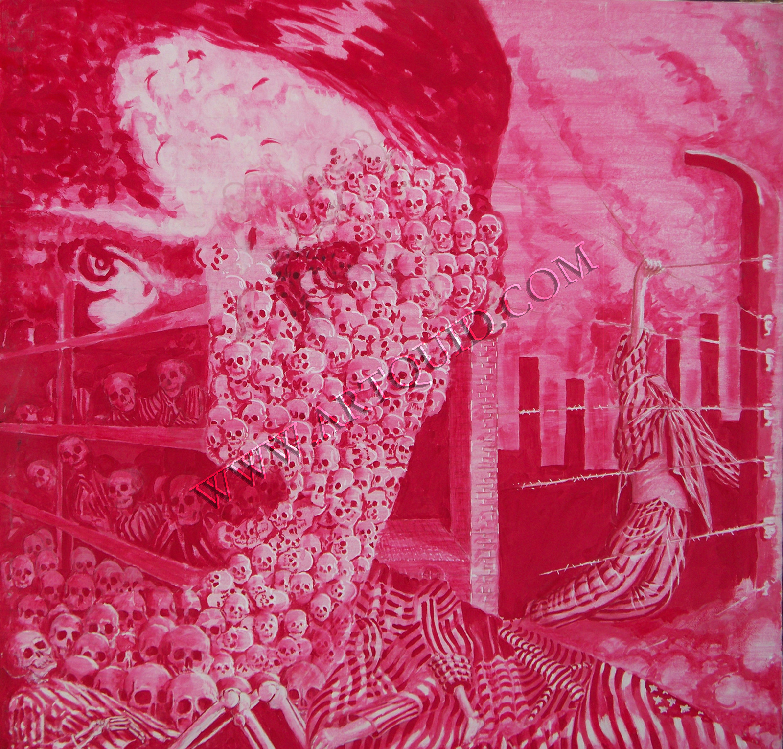 1600x1530 Paintings, Victims Surreal Monochrome Painting, Page 7895, Art By - Monochrome Painting