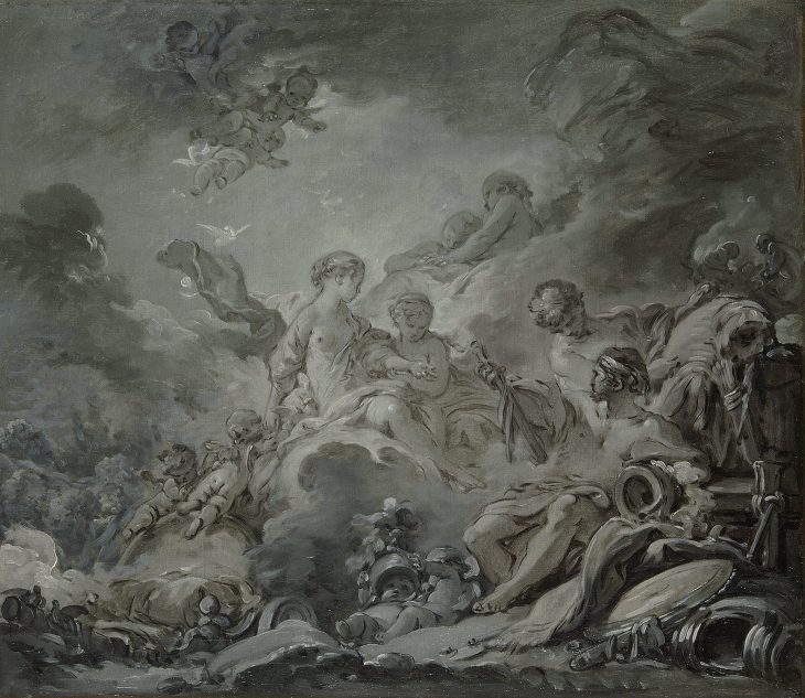 730x633 The Advantages Of Turning Down The Colour Knob Monochrome - Monochrome Painting