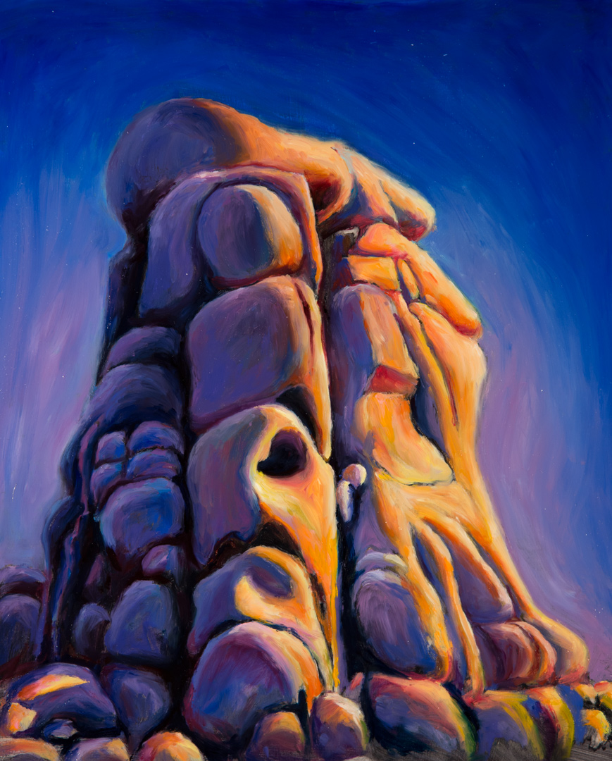 869x1080 Climbing Paintings By Mark Howard Webster - Monochrome Painting