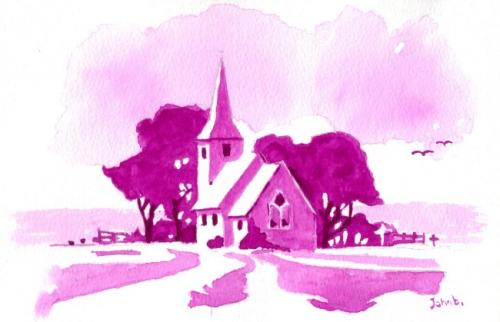 500x322 Photos Easy Monochrome Painting, - Monochrome Watercolor Painting