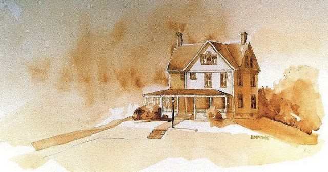 640x337 Monochrome Paintings - Monochrome Watercolor Painting