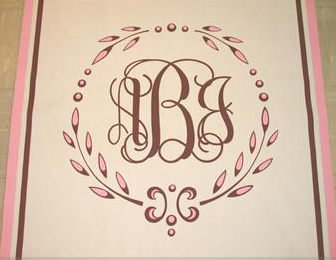 336x260 Diy(Ish) Friday Monogram Aisle Runner Best Wedding Blog - Monogram Painting