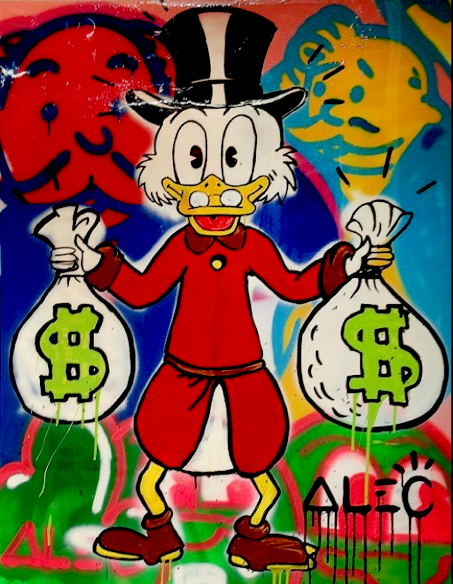 900x1161 Alec Monopoly Paintings And Sculptures For Sale - Monopoly Painting