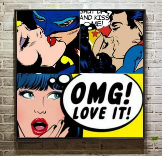 550x530 Painting Reproduction Banksy Alec Monopoly Home Decor Wall Art - Monopoly Painting