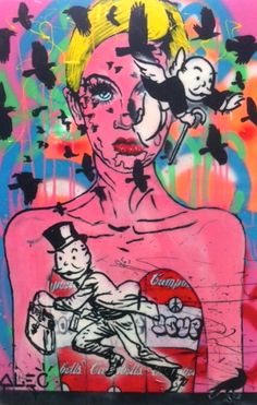 236x371 89 Best Alec Monopoly Images On Monopoly, Urban Art - Monopoly Painting