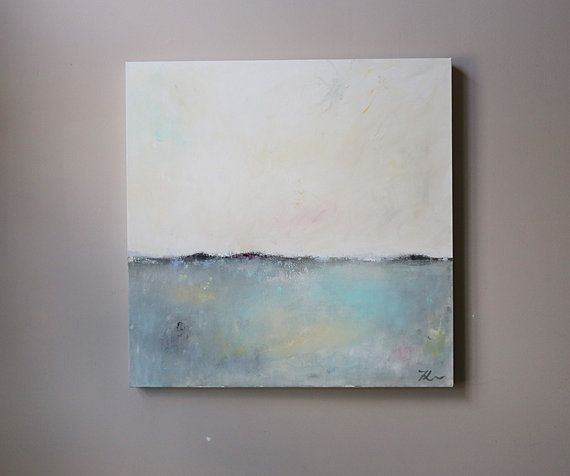 570x476 Modern Abstract Art Canvas Wall Art,seascape,acrylic Painting - Monotone Painting