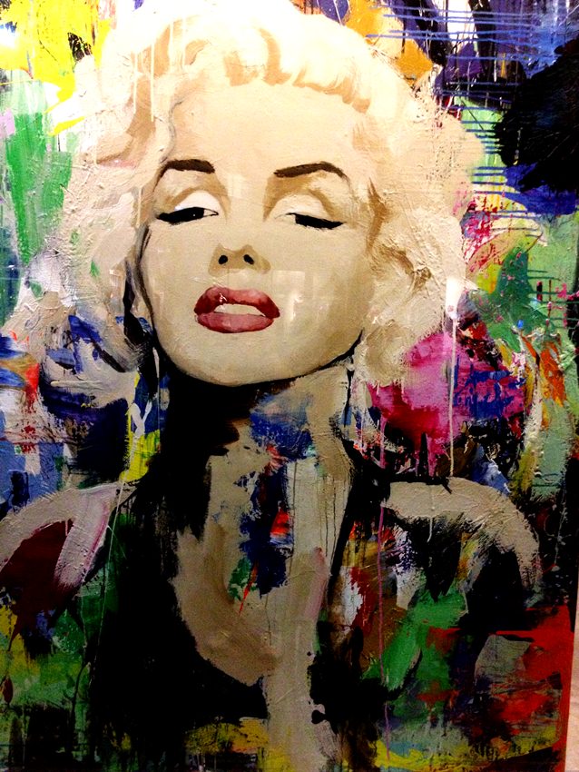 638x850 Marilyn Monroe Painting The Whimsy Of Creation The Blog Of Tieryas - Monroe Painting