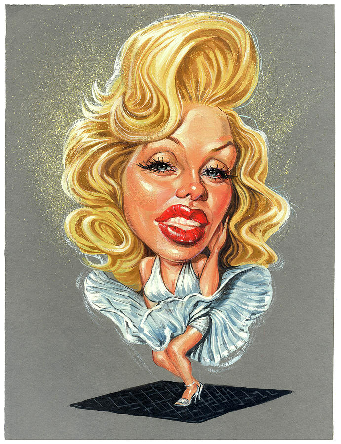 691x900 Marilyn Monroe Painting By Art - Monroe Painting