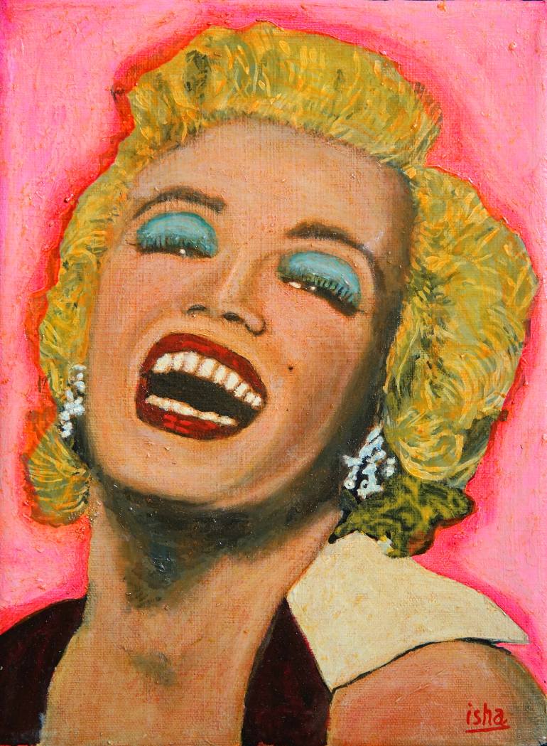 770x1049 Saatchi Art Marilyn Monroe Painting By Gerhardt Isringhaus - Monroe Painting