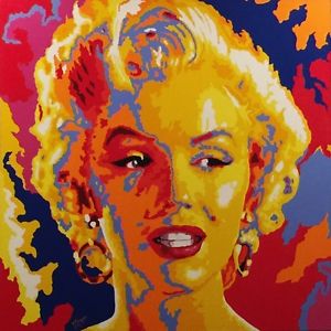 300x300 Marilyn Monroe By Vladimir Gorsky Original Painting Ebay - Monroe Painting