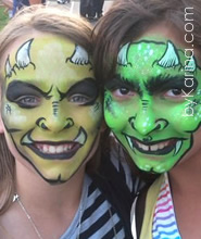 185x220 Bykarina - Monster Face Painting
