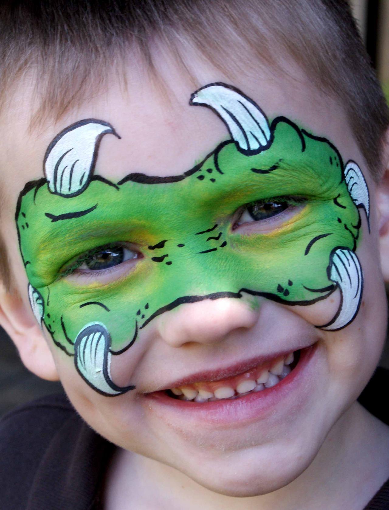1280x1677 Face Paint By Vicki - Monster Face Painting