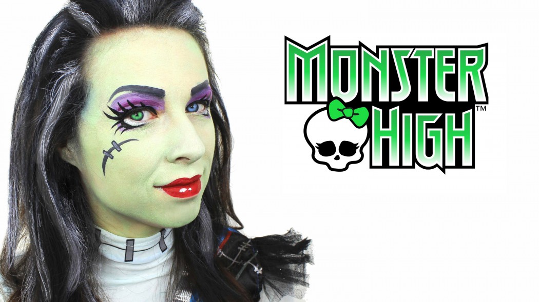 1050x589 Monster High Face Paint Tutorial Party Delights Blog - Monster High Painting