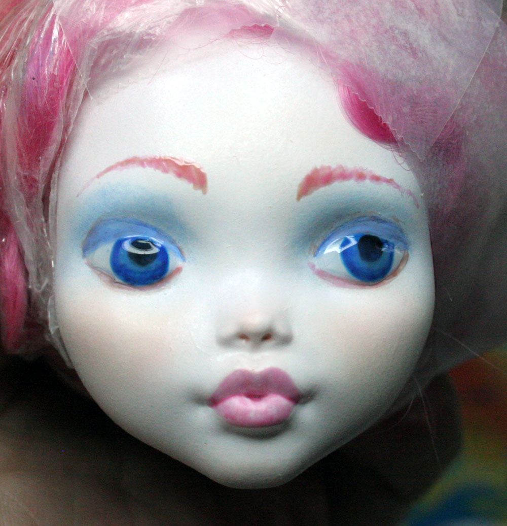 1000x1036 Mymonstercrush Custom Monster High Doll Face Painting - Monster High Painting