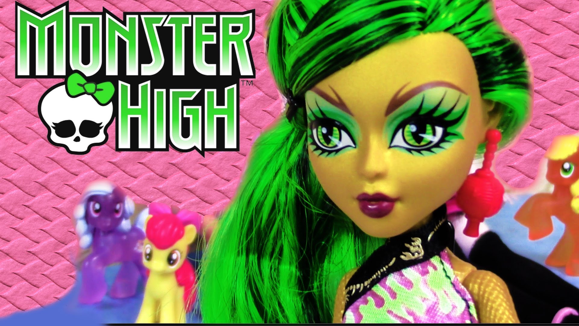 1920x1080 Jinafire Long Monster High Scaremester Doll Toy Review Unboxing - Monster High Painting Games