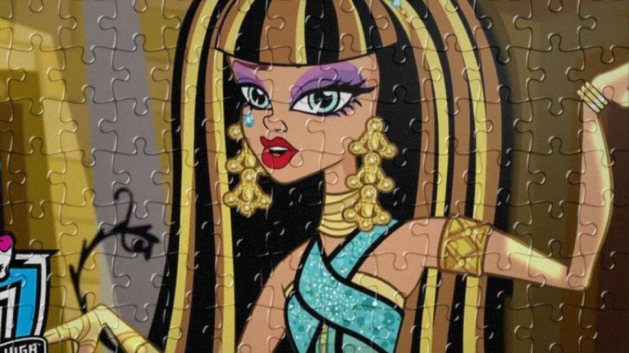1280x720 Monster High Character Puzzle - Monster High Painting Games