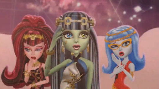 540x304 Monster 13 Wishes Nintendo 3ds Games Nintendo - Monster High Painting Games